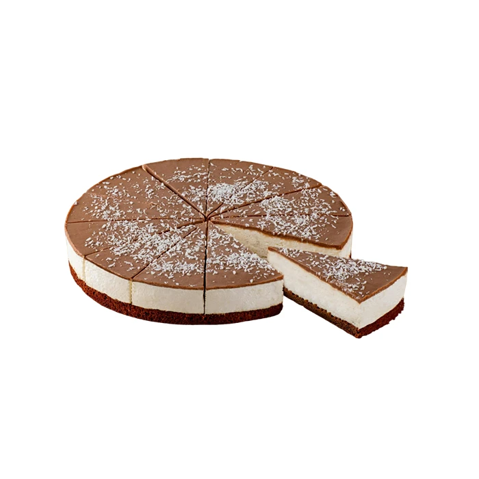 Пирог со сливочной начинкой Бразильский кокос и Шоколад Betty's Cake, 12 порций, 1,2 кг